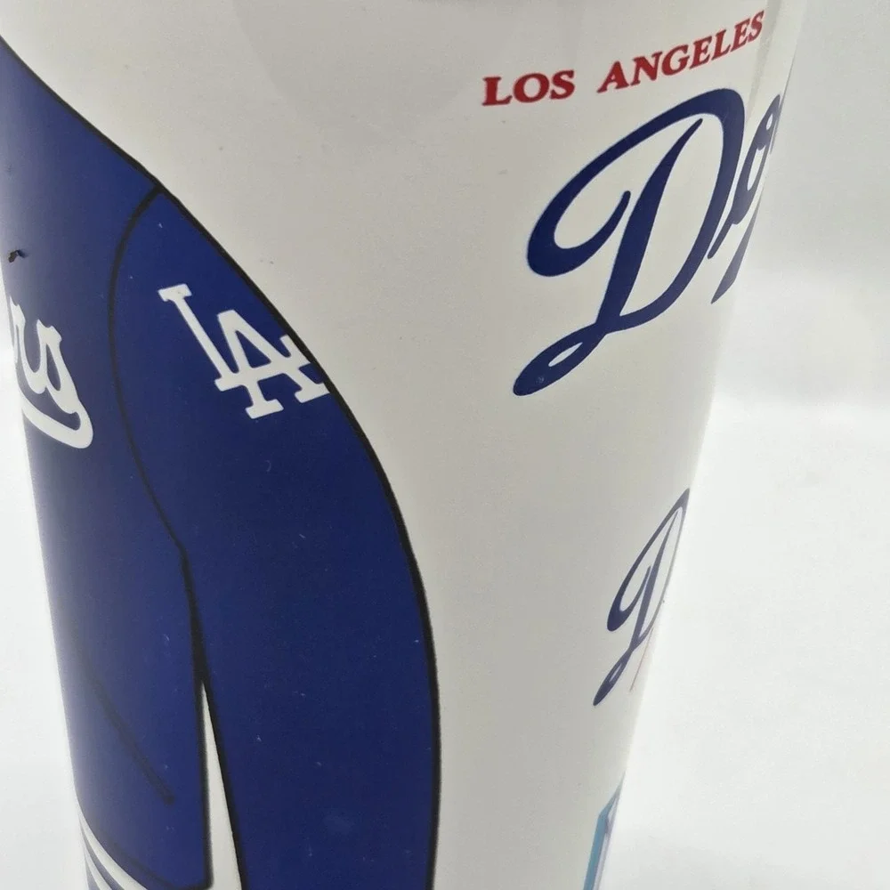 Vintage LA Dodgers ICEE Souvenir Cup Plastic Stadium Tumbler MLB‎ Baseball